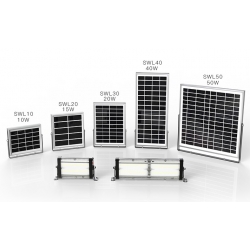 Lampa Solarna naświetlacz 20W  2000lm Panel słoczenczy 5W akumulator 8Ah 3V + pilot 